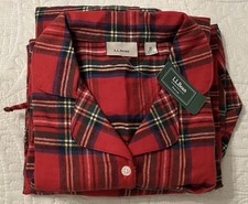 LL Bean Scotch Plaid Cotton