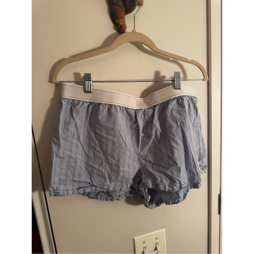 Gapbody striped poplin lounge - striped,