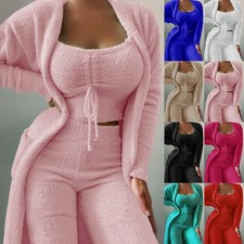 Ladies Womens Pyjamas Pj Set