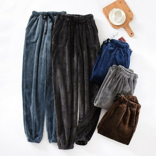 Flannel fluffy pants - flannel,